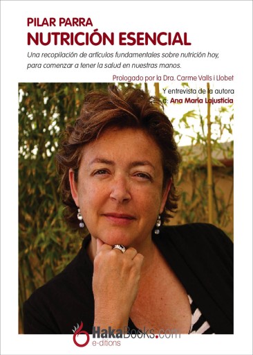 Portada del libro «Nutrición esencial», de Pilar Parra
