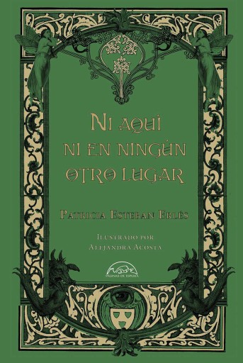 Portada del libro «Ni aquí ni en ningún otro lugar», de Patricia Esteban Erlés