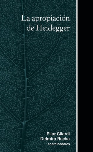 Portada del libro «La apropiación de Heidegger»