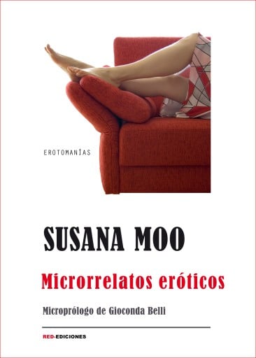 Portada del libro «Microrrelatos eróticos», de Susana Moo
