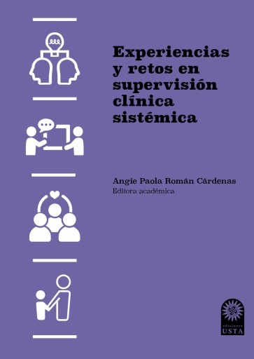 Portada del libro «Experiencias y retos en supervisión clínica sistémica», de Angie Paola Román Cárdenas