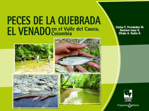 Peces de la quebrada El Venado en el Valle del Cauca, Colombia