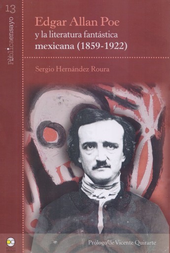 Portada del libro «Edgar Allan Poe y la literatura fantástica mexicana (1859-1922)», de Sergio Hernández Roura