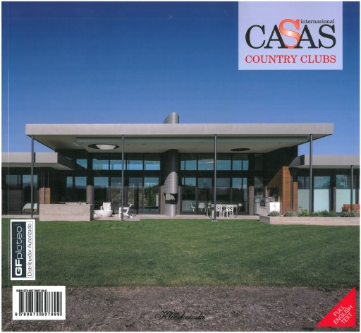 Portada del libro «Casas internacional 155: Country clubs», de Guillermo Kliczkowski