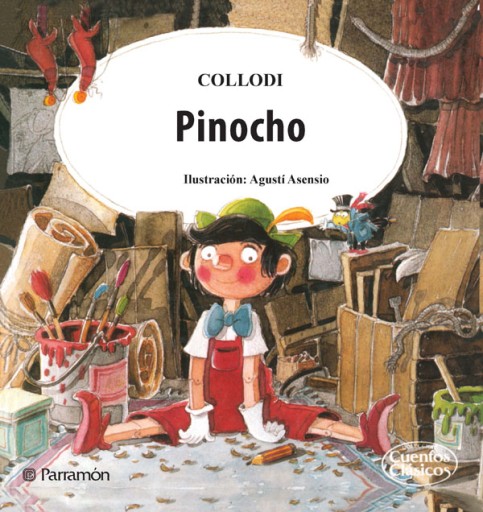 Portada del libro «Pinocho», de Collodi