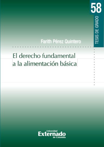 El derecho fundamental a la alimentación básica
