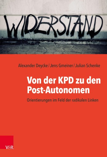 Portada del libro «Von der KPD zu den Post-Autonomen»