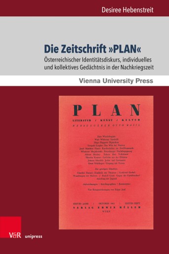 Portada del libro «Die Zeitschrift »PLAN«», de Desiree Hebenstreit