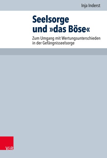 Portada del libro «Seelsorge und »das Böse«», de Inja Inderst