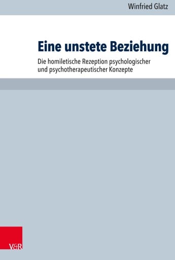Portada del libro «Eine unstete Beziehung», de Winfried Glatz
