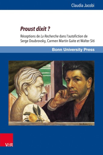 Portada del libro «Proust dixit ?», de Claudia Jacobi