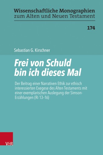 Portada del libro «Frei von Schuld bin ich dieses Mal», de Sebastian G. Kirschner