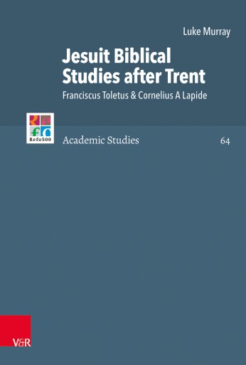 Portada del libro «Jesuit Biblical Studies after Trent», de Luke Murray