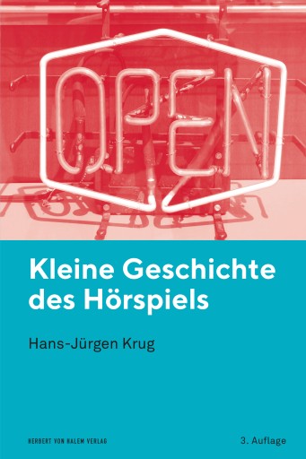 Portada del libro «Kleine Geschichte des Hörspiels», de Hans-Jürgen Krug