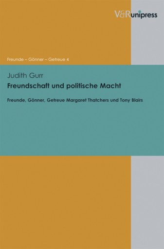 Portada del libro «Freundschaft und politische Macht», de Judith Gurr