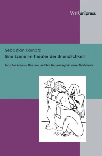Portada del libro «Eine Szene im Theater der Unendlichkeit», de Sebastian Karnatz
