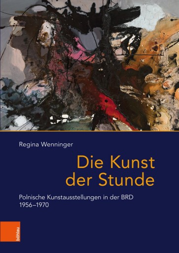 Portada del libro «Die Kunst der Stunde», de Regina Wenninger