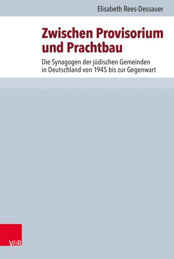 Portada del libro «Zwischen Provisorium und Prachtbau», de Elisabeth Rees-Dessauer