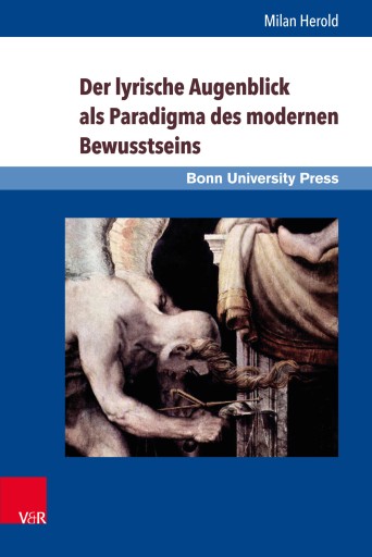 Portada del libro «Der lyrische Augenblick als Paradigma des modernen Bewusstseins», de Milan Herold
