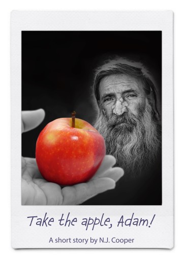 Portada del libro «Take the apple, Adam!», de NJ Cooper