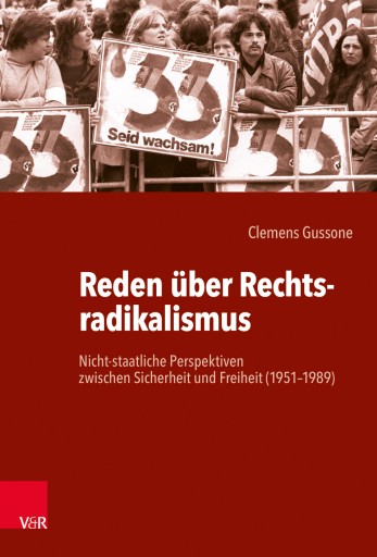 Portada del libro «Reden über Rechtsradikalismus», de Clemens Gussone