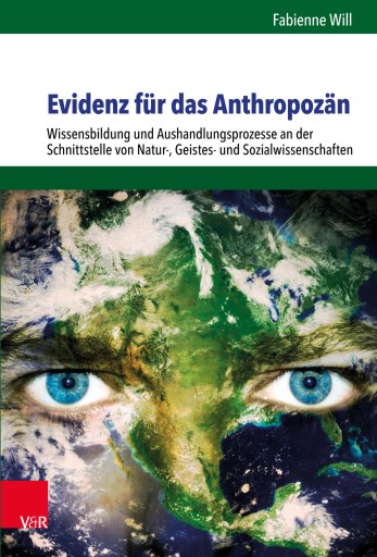 Portada del libro «Evidenz für das Anthropozän», de Fabienne Will