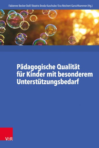 Portada del libro «Pädagogische Qualität für Kinder mit besonderem Unterstützungsbedarf»