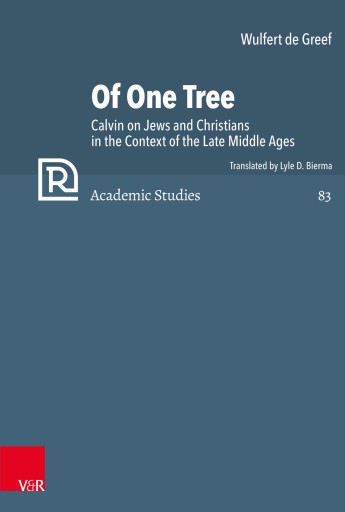 Portada del libro «Of One Tree», de Wulfert de Greef