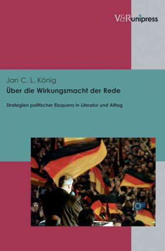 Portada del libro «Über die Wirkungsmacht der Rede», de Jan C. L. König
