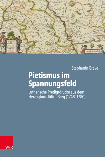 Portada del libro «Pietismus im Spannungsfeld», de Stephanie Greve
