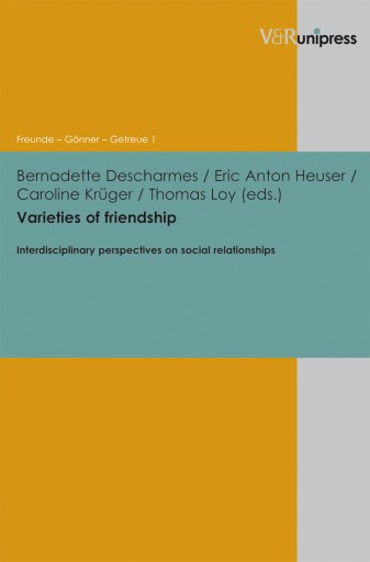 Portada del libro «Varieties of friendship»