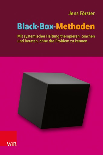 Portada del libro «Black-Box-Methoden», de Jens Förster