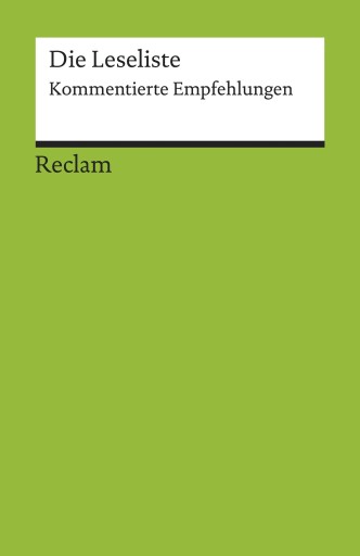 Portada del libro «Die Leseliste»