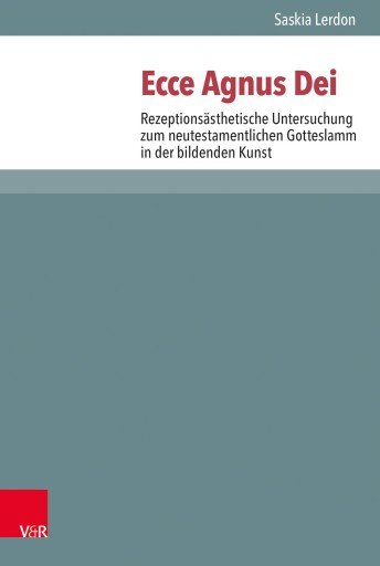 Portada del libro «Ecce Agnus Dei», de Saskia Lerdon