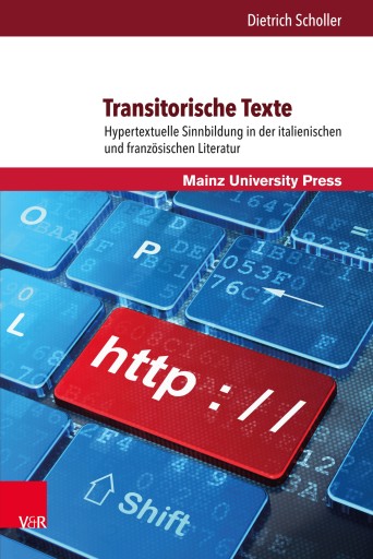 Portada del libro «Transitorische Texte», de Dietrich Scholler
