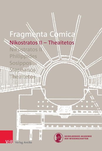 Portada del libro «FrC 22.2 Nikostratos II – Theaitetos», de Andrew Hartwig
