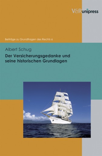 Portada del libro «Der Versicherungsgedanke und seine historischen Grundlagen», de Albert Schug