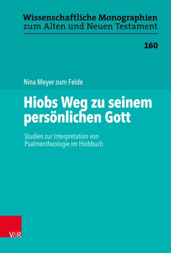 Portada del libro «Hiobs Weg zu seinem persönlichen Gott», de Nina Meyer zum Felde