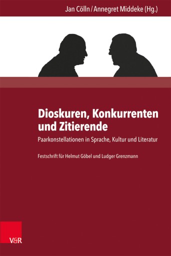 Portada del libro «Dioskuren, Konkurrenten und Zitierende»