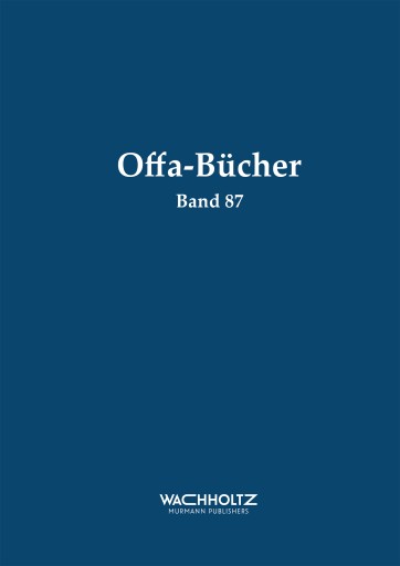 Portada del libro «Die Häuser von der frühgeschichtlichen Warft Elisenhof», de Petra Westphalen