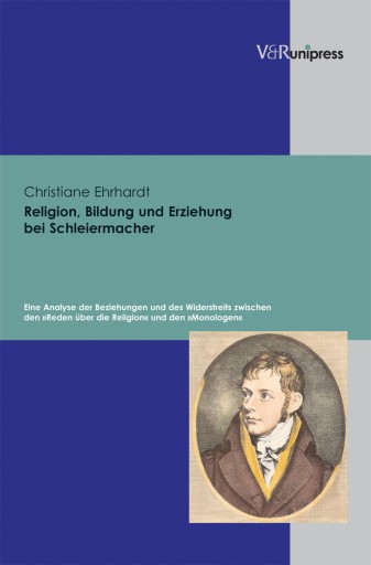 Portada del libro «Religion, Bildung und Erziehung bei Schleiermacher», de Christiane Ehrhardt