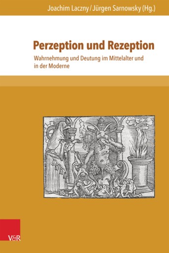 Portada del libro «Perzeption und Rezeption»