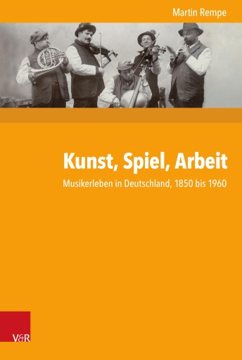 Portada del libro «Kunst, Spiel, Arbeit», de Martin Rempe