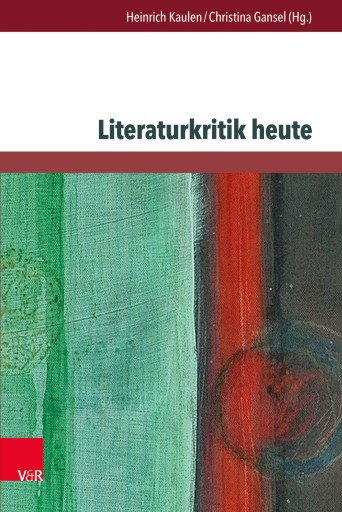 Literaturkritik heute