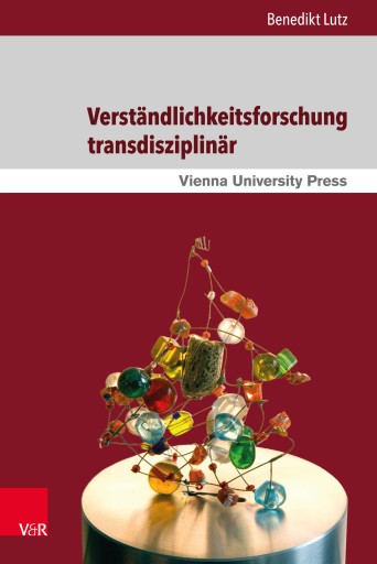 Portada del libro «Verständlichkeitsforschung transdisziplinär», de Benedikt Lutz