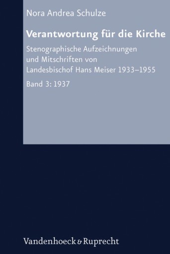 Portada del libro «Verantwortung für die Kirche III», de Nora Andrea Schulze