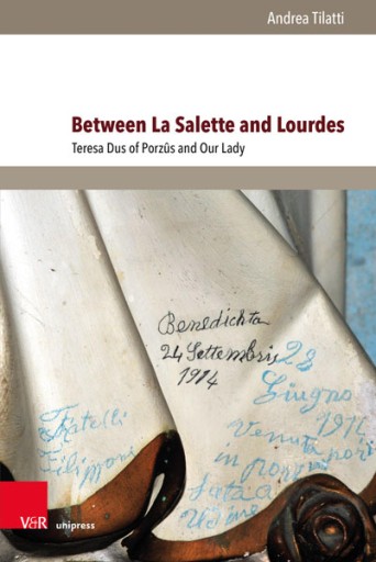 Portada del libro «Between La Salette and Lourdes», de Andrea Tilatti