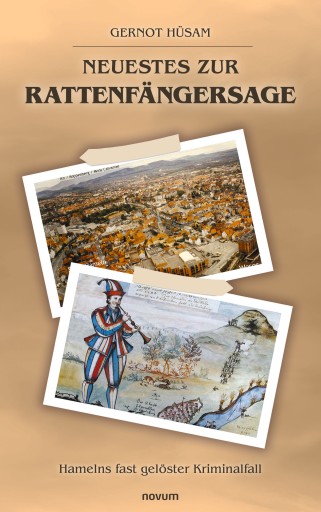 Portada del libro «Neuestes zur Rattenfängersage», de Gernot Hüsam
