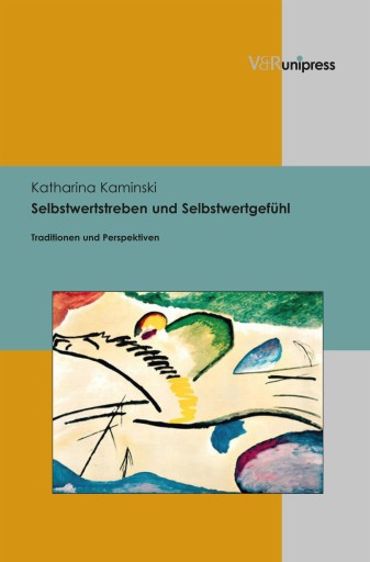 Portada del libro «Selbstwertstreben und Selbstwertgefühl», de Katharina Kaminski