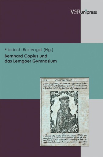 Portada del libro «Bernhard Copius und das Lemgoer Gymnasium»